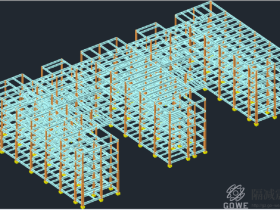 钢框架隔震结构算例