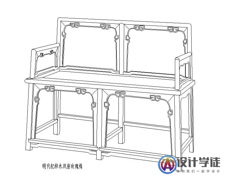 明清中式古典CAD家具图集(CAD家具图库)-1