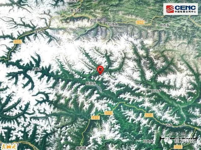 西藏林芝市波密县7月28日6时13分发生4.2级地震-6