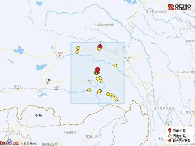 西藏林芝市波密县7月28日6时13分发生4.2级地震-7