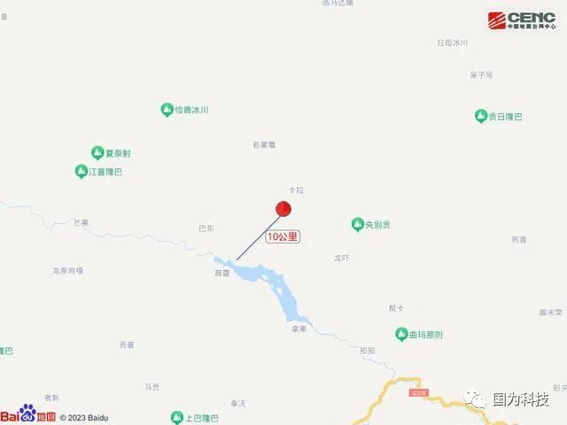 西藏林芝市波密县7月28日6时13分发生4.2级地震-3