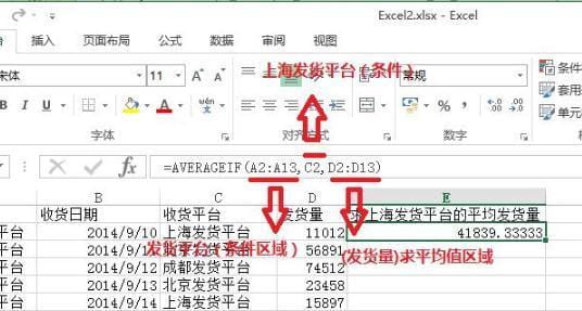 Excel中averageif函数的使用方法-3